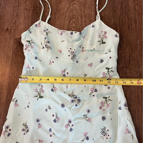 Aritzia Sunday Best Jackson Dress in Frosted Aquamarine/Lilac - Size Medium - Picture 10 of 12